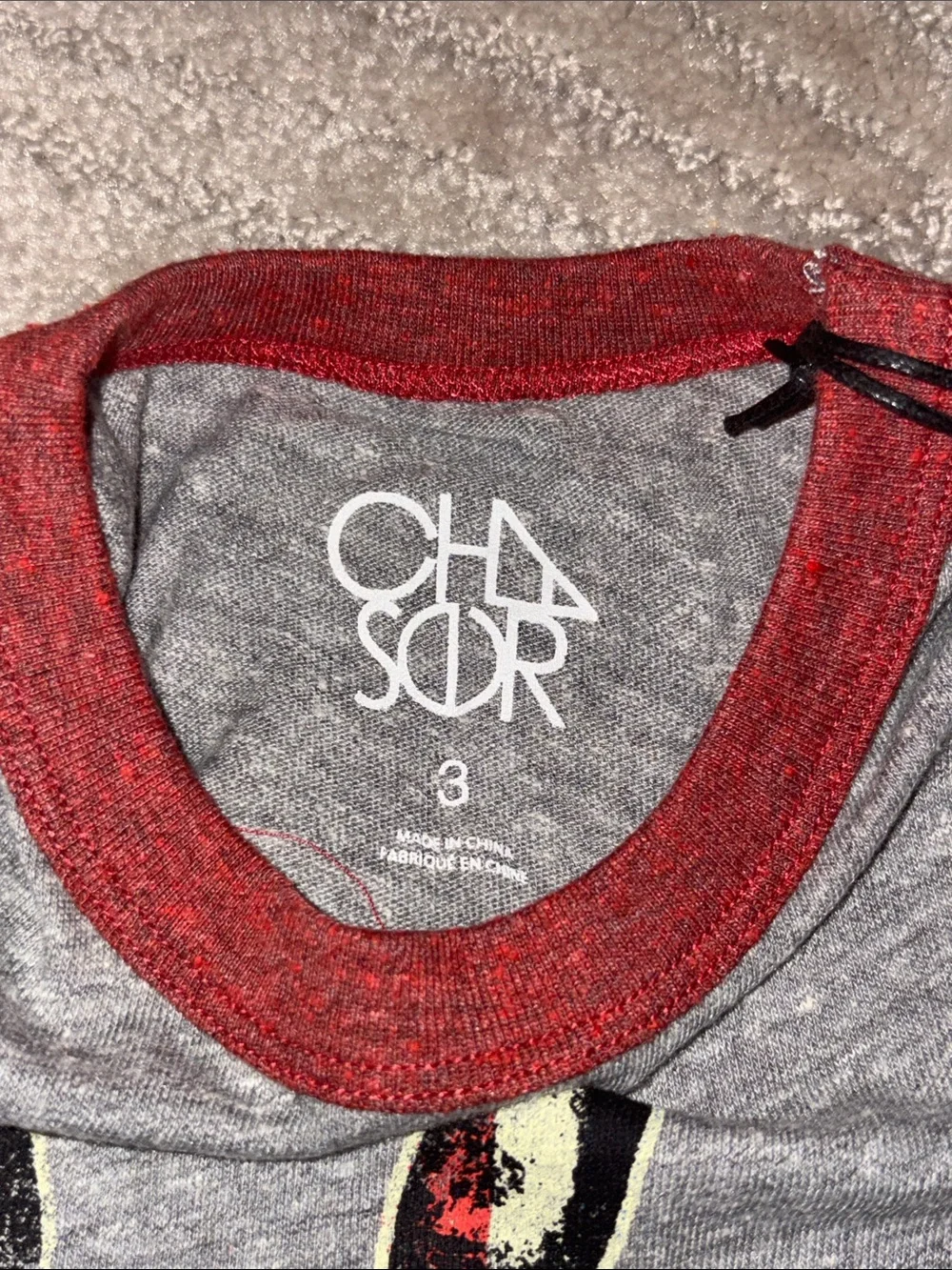 NEW Chaser British flag peace sign hand tank top